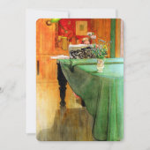 Brita van Carl Larsson op de Piano, Music Overwegi Kaart (Voorkant)