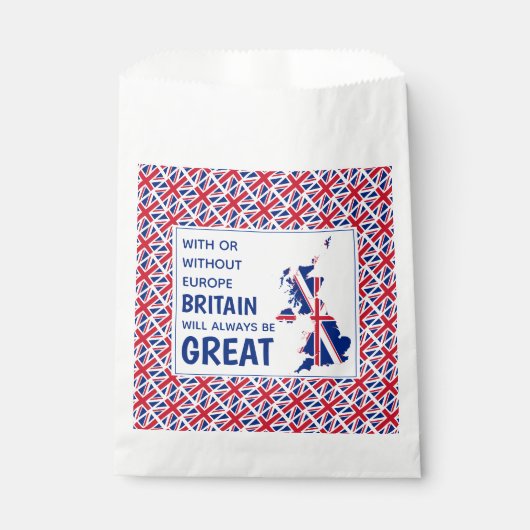 BRITAIN ALTIJD GROOT positief Bedankzakje (Voorkant)