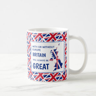 BRITAIN ALTIJD GROOT positief Koffiemok