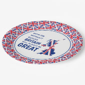 BRITAIN ALTIJD GROOT positief Papieren Bordje (Gekanteld)