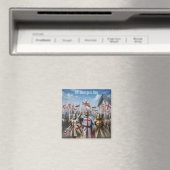 Britain First St, St. George's Day Koelkastmagneet Magneet (Insitu (Vaatwasser))