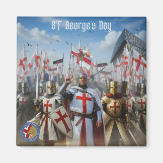 Britain First St, St. George's Day Koelkastmagneet Magneet