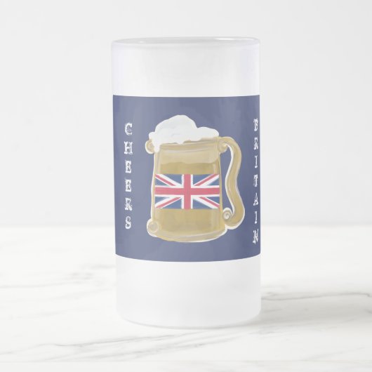 BRITAIN MATGLAS BIERPUL (Center)