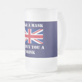 BRITAIN MATGLAS BIERPUL (Voorkant rechts)