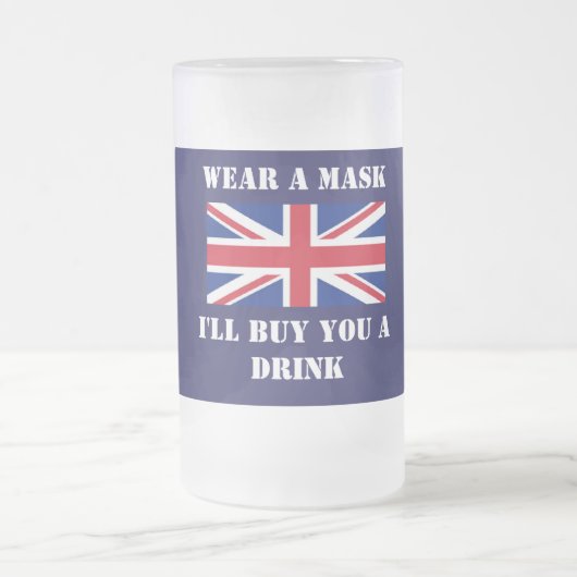 BRITAIN MATGLAS BIERPUL (Center)