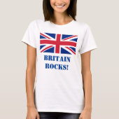 BRITAIN ROCKS! T-SHIRT (Voorkant)