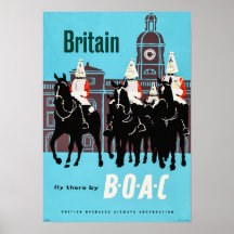 BRITAIN Vliegt daar tegen BOAC  Airways Travel