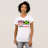 Britamaican T-shirt (Voorkant volledig)