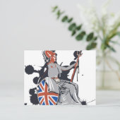 Britannia Briefkaart (Staand voorkant)