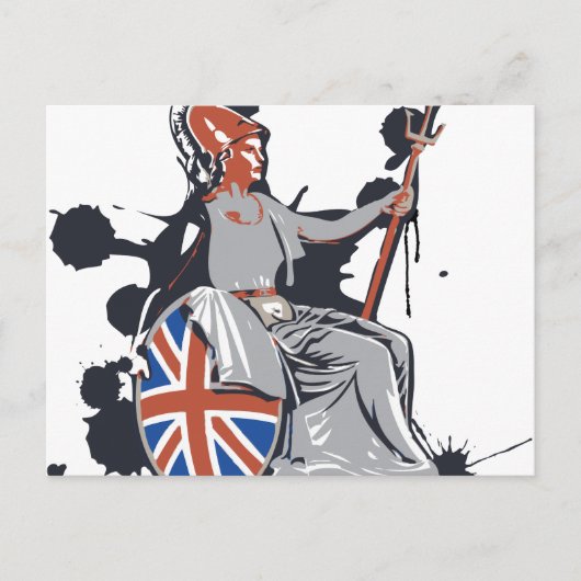 Britannia Briefkaart (Voorkant)