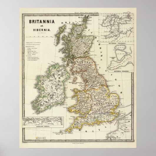Britannia en Hibernia Poster (Voorkant)