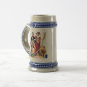 Britannia en oom Sam Bierpul (Voorkant links)