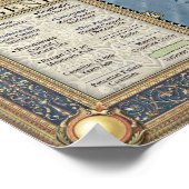 Britannia onder de golven poster (Hoek)