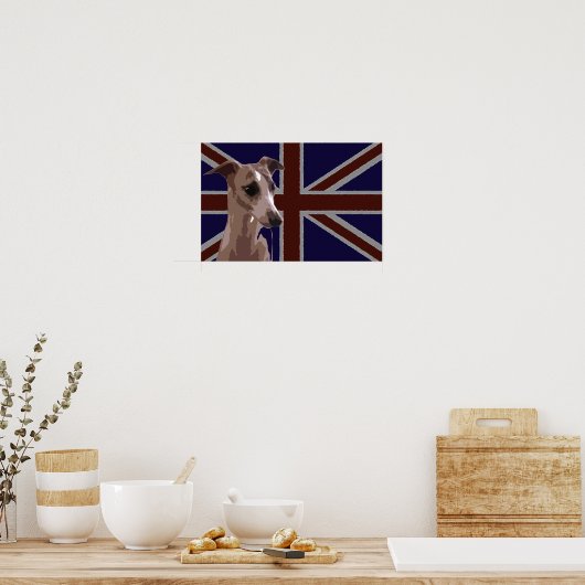Britannia-serie: Buddy the Whippet Poster (Keuken)