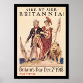 Britannia Wereldoorlog II Poster (Voorkant)