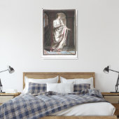 Britannicus, kostuum voor Britannicus door Jean Ra Canvas Afdruk (Insitu (Slaapkamer))