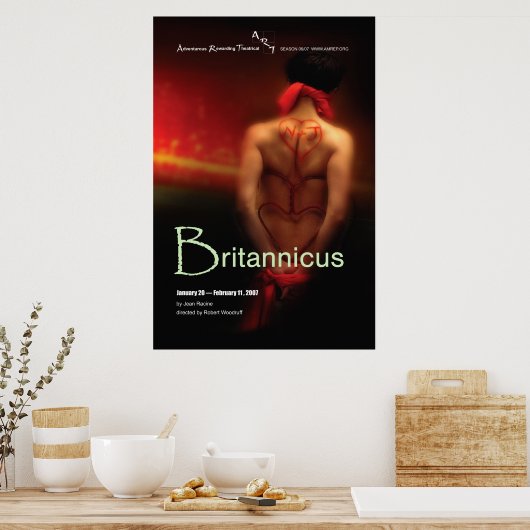 BRITANNICUS POSTER (Keuken)