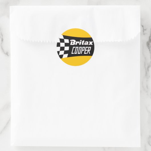 Britax Mini Cooper Sticker (Tas)