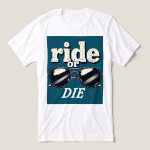 Brite-T 0018867 Ride or Die 0018867 Tri-Blend Shirt