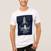 Brite-T Cosmic Dreams Never Fade 0018882 Tri-Blend Shirt (Voorkant)