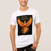 Brite-T Fire Bird Rise Above 0019595 Tri-Blend Shirt (Voorkant)