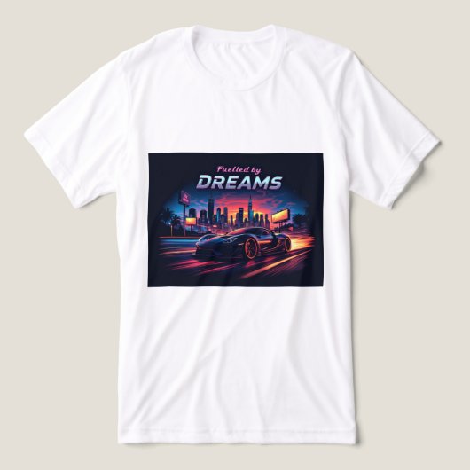 Brite-T Fuelled By Dreams 0019340 Tri-Blend Shirt (Design voorkant)