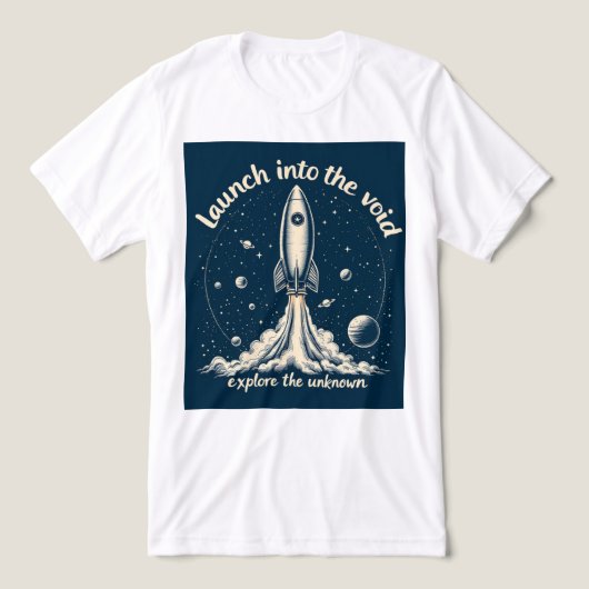 Brite-T Lanceert In De Leegte 0018979 Tri-Blend Shirt (Design voorkant)