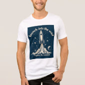 Brite-T Launch Into The Void 0018979 Tri-Blend Shirt (Voorkant)