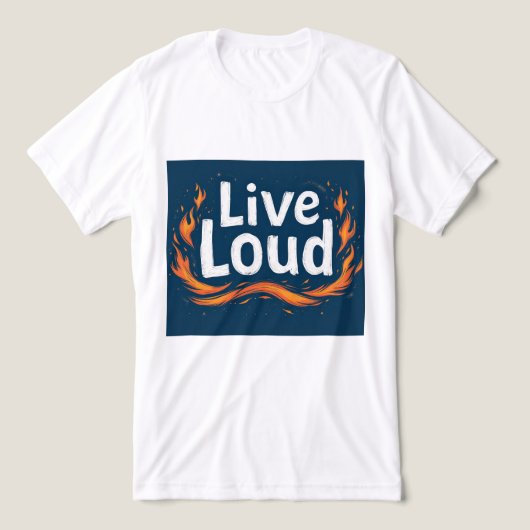 Brite-T Live Loud 0018921 Tri-Blend Shirt (Design voorkant)
