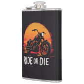 Brite-T Motorcycle Ride or Die 0019613 Heupfles (Links)