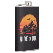 Brite-T Motorcycle Ride or Die 0019613 Heupfles (Rechts)