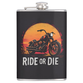 Brite-T Motorcycle Ride or Die 0019613 Heupfles