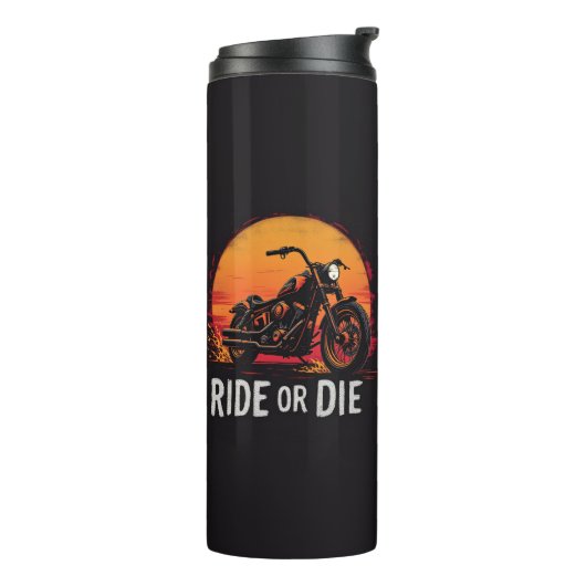Brite-T Motorcycle Ride or Die 0019613 Thermosbeker (Gedraaid links)