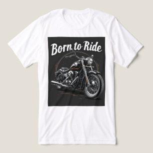 Brite-T Motorfiets Born To Ride 0018704 Tri-Blend Shirt
