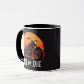 Brite-T Motorfiets Ride or Die 0019613 Mok (Voorkant links)