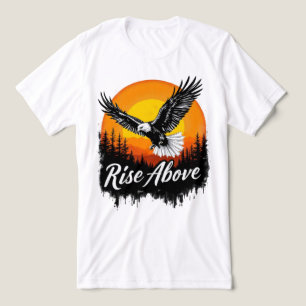 Brite-T Soaring Eagle Rise Above 0019572 Tri-Blend Shirt