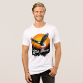 Brite-T Soaring Eagle Rise Above 0019572 Tri-Blend Shirt (Voorkant volledig)