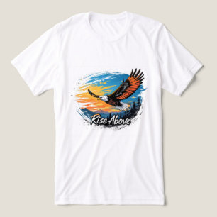 Brite-T Soaring Eagle Rise Above 0019620 Tri-Blend Shirt