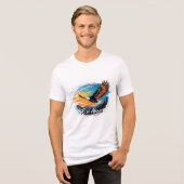 Brite-T Soaring Eagle Rise Above 0019620 Tri-Blend Shirt (Voorkant volledig)