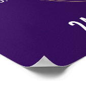 Brithday poster class nodigen, werkverjaardag (Hoek)