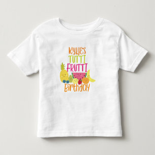 Brithday Tutti Frutti Kinder Shirts