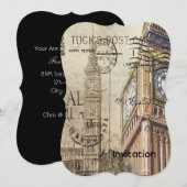 Britian England london clocktower big ben Kaart (Voorkant / Achterkant)