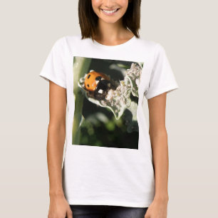 British 7 Spot Ladybug Dames T Shirt