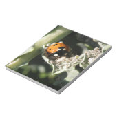 British 7 Spot Ladybug Notepad Notitieblok (Linkerzijde)