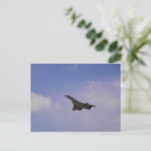 British Aerospace/Aerospatiale Concorde in flight, Briefkaart (Staand voorkant)