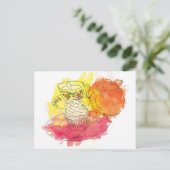 British Aftermiddag Tea Briefkaart (Staand voorkant)