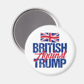 British Against Trump Magneet (Voorkant / Achterkant)