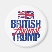 British Against Trump Magneet (Voorkant)