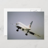 British Airways Concorde Briefkaart (Voorkant / Achterkant)