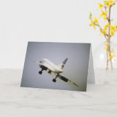British Airways Concorde Kaart (Gele Bloem)